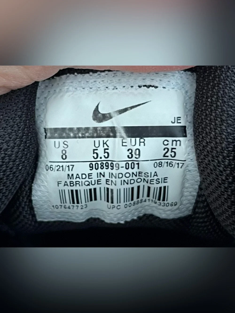 Nike running shoes
